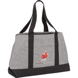 Excel Sport Leisure Tote — Graphite (GA) — decorated product view — 3