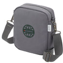 Moop® Wayfinder Crossbody Tote — Navy (NY) — decorated left angle