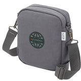 Moop® Wayfinder Crossbody Tote — Navy (NY) — decorated left angle — 7