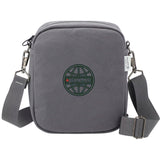 Moop® Wayfinder Crossbody Tote — Navy (NY) — decorated front view — 4