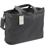 Moop® Porter Tote — Gray (GY) — blank right angle — 8