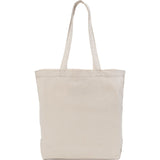 FEED Organic Cotton Shopper Tote — Natural (NT) — blank back view — 4