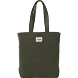 FEED Organic Cotton Shopper Tote — Olive (OL) — blank front view — 16