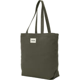 FEED Organic Cotton Shopper Tote — Olive (OL) — blank left angle — 20