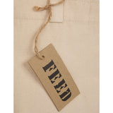 FEED Organic Cotton Weekend Tote — Natural (NT) — blank product view — 12