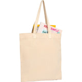 FEED Organic Cotton Convention Tote — Natural (NT) — blank product view — 20
