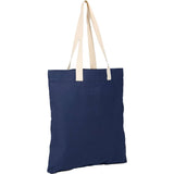 FEED Organic Cotton Convention Tote — Navy (NY) — blank right angle — 14