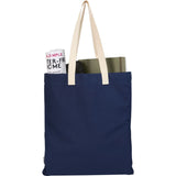 FEED Organic Cotton Convention Tote — Navy (NY) — blank product view — 11