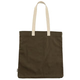 FEED Organic Cotton Convention Tote — Olive (OL) — blank back view — 7