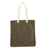 FEED Organic Cotton Convention Tote — Olive (OL) — blank front view — 5