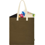 FEED Organic Cotton Convention Tote — Olive (OL) — blank product view — 4
