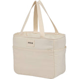 FEED Organic Cotton 9 Can Lunch Cooler — Natural (NT) — blank left angle — 13