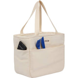 FEED Organic Cotton 9 Can Lunch Cooler — Natural (NT) — blank detail view — 7