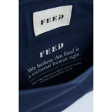 FEED Organic Cotton 9 Can Lunch Cooler — Navy (NY) — blank detail view — 19