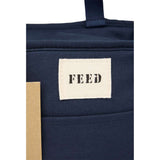 FEED Organic Cotton 9 Can Lunch Cooler — Navy (NY) — blank detail view — 18