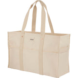 FEED Organic Cotton Large Market Tote — Natural (NT) — blank left angle — 13