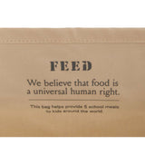 FEED Organic Cotton Large Market Tote — Natural (NT) — blank detail view — 8