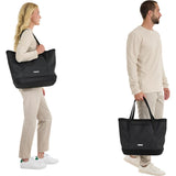Thule Chasm Gear Tote 30L — Black (BK) — blank front view — 3