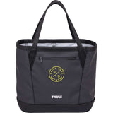 Thule Chasm Gear Tote 30L — Black (BK) — decorated front view — 2
