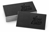 Gloss Emboss Business Cards