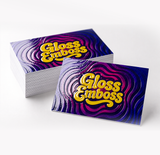 Gloss Emboss Business Cards