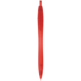 Cougar Retractable Ballpoint Pen — Translucent Red (FRE) — blank product view — 49