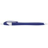 Cougar Retractable Ballpoint Pen — Blue w — blank product view — 40