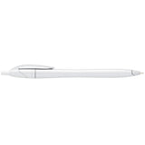 Cougar Retractable Ballpoint Pen — Silver (SI) — blank product view — 36