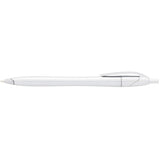 Cougar Retractable Ballpoint Pen — Silver (SI) — blank front view — 35