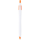Cougar Retractable Ballpoint Pen — White w — blank product view — 17