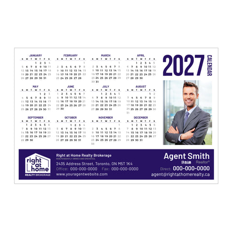 RAH Year-At-A-Glance Calendars - WHT