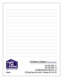 RAH Notepads - 4.25" x 5.5" - Quarter Page 5