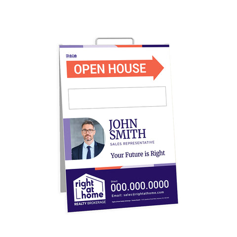 RAH Open House Signs - Sandwich Board - 001