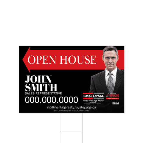 RLP North Heritage Realty Directional Signs - 1
