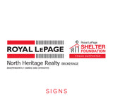 RLP North Heritage Realty Notepads - 3.5" x 8.5" - Slim 2