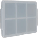 Silicone Ice Cube Tray with Snap-On Lid SM-2277 — Gray (GY) — view 4