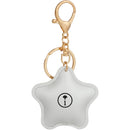 Star Leather Keychain SM-2291 — Silver (SL) — view 3