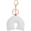 Rainbow Leather Keychain SM-2292 — Rainbow (RNBW) — view 2