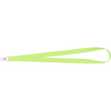 Neon Recycled Lanyard — Yellow (YW) — blank back view — 13