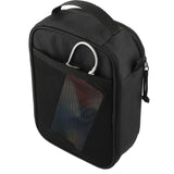 RPET Tech Organizer — Black (BK) — blank left angle — 14