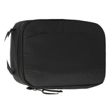 RPET Tech Organizer — Black (BK) — blank front view — 5