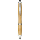 Bamboo Nash Stylus Pen — Natural (NT) — blank front view