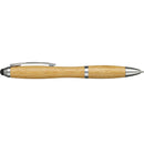 Bamboo Nash Stylus Pen — Natural (NT) — blank back view