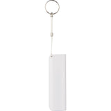 Span 1200 mAh Power Bank — White (WH) — blank product view — 8