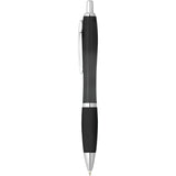 Nash Retractable Ballpoint Pen — Black (BK) — blank front view — 46