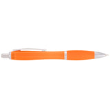 Nash Retractable Ballpoint Pen — Orange (OR) — blank front view — 23