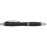 Nash Wheat Straw Ballpoint — Black (BK) — blank front view — 8