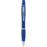 Nash Ballpoint Pen-Highlighter — Blue (BL) — blank product view — 7