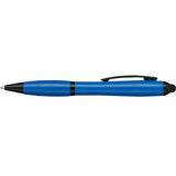 Nash Wheat Straw Ballpoint Stylus Pen — Royal (RYL) — blank front view — 7