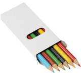Sketchi 6-Piece Colored Pencil Set — White (WH) — blank product view — 6